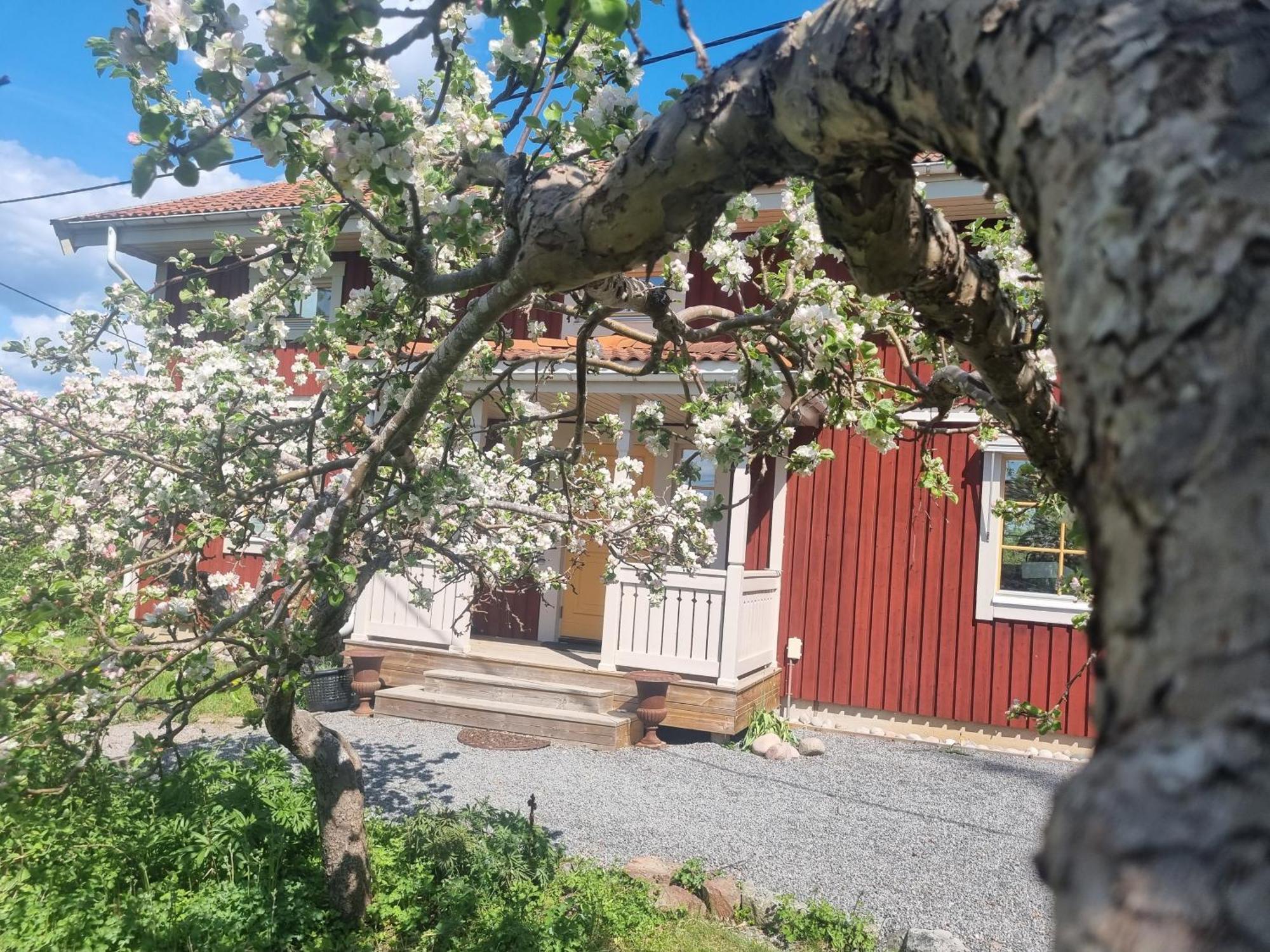 Saellinge House - Cozy Villa With Fireplace And Garden Close To 웁살라 외부 사진